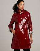 Jane Post Princess Slicker Raincoat Red NWT $325  