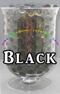 Water Marbles Beads Gel Ball for Plant Black Expand 100  