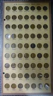 LINCOLN ONE CENT SET 1909 1960 COMPLETE  