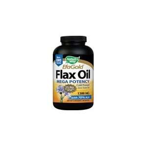  NATURES WAY Flax Oil 70% ALA 1300mg 200 softgels Health 