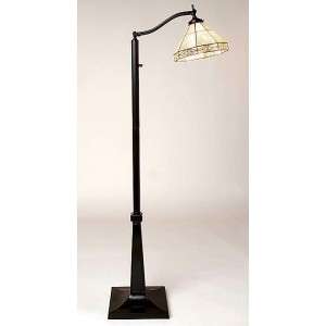 NEW Tiffany Style Stained Glass Mission Floor Lamp  