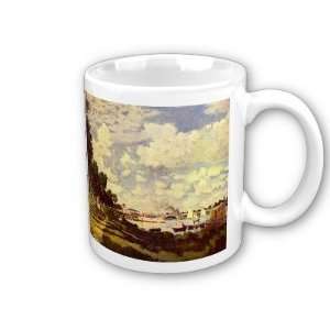  Sailing at Argenteuil By Claude Monet Coffee Cup 