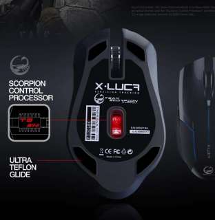 TEAM SCORPION X LUCA Gaming Optical Mouse *SEALED*  