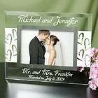 Opening Champagne Glass Picture Frame WEDDING  
