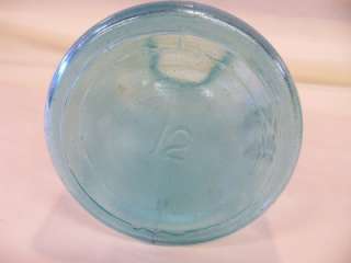 Antique Ball Perfect Mason Canning Jar 12 Blue Glass Half Gallon 2 