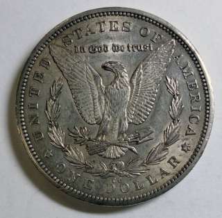 1892 CC MORGAN DOLLAR AU+  