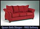 Queen Fabric Sleeper Sofa ~ FREE Delivery