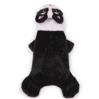 Casual Canine Polyester Panda Pup Dog Costume, Medium, 16 Inch, Black
