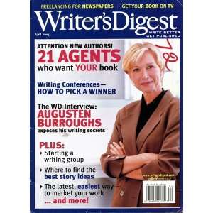  Writers Digest Magazine April 2005 Writers Digest Books