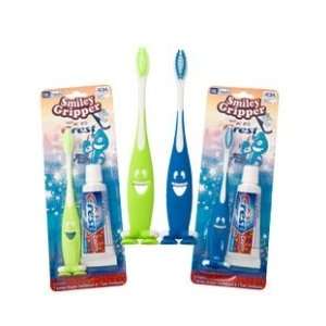  Dr. Fresh Dr. Fresh Smiley Gripper Toothbrush with Kids 