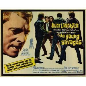 The Young Savages Movie Poster (11 x 14 Inches   28cm x 36cm) (1961 