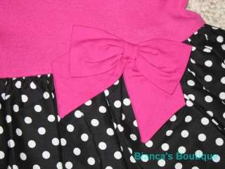 NEW LADYBUG DOT Tulle Dress Boutique Girls Clothes 2T  
