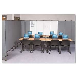   GreatDivide Wall System Markerboard Add On Panel, 64w x 3d x 96h, Gray