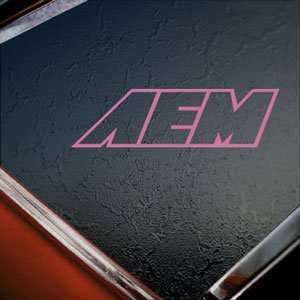  AEM INTAKE PERFORMANCE Pink Decal Truck Window Pink 