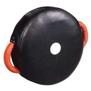   BLACK LEATHER PUNCH SHIELD FOR MMA TRAINING