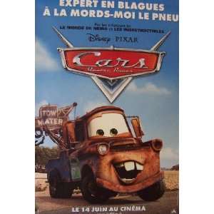 CARS   ADVANCE STYLE D (LARGE   FRENCH   ROLLED) Movie Poster  