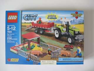 Lego City Pig Farm & Tractor 7684 MNIB A ++  