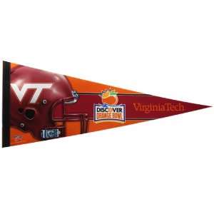  NCAA Virginia Tech Hokies 12 x 30 Maroon 2011 Orange 