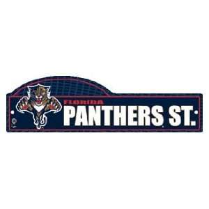 Florida Panthers Zone Sign