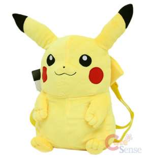 Pokemon Pikachu Plush Doll Backpack 18 Bag(Kids Adult) 843340035758 