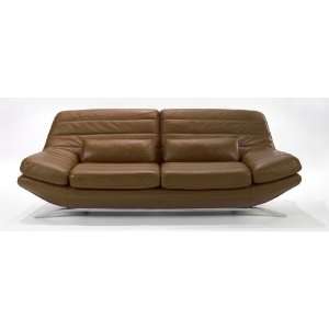  2pc Contemporary Modern Leather Sofa Set, AR RIV S3