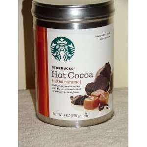 Starbucks Hot Cocoa Salted Caramel Mix 7 Oz Canister  