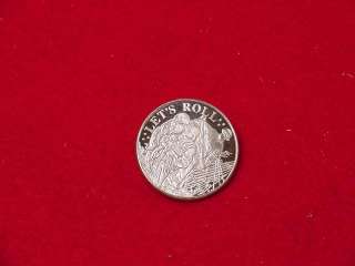 MARINE LETS ROLL SILVER ROUND (1 OZ. PURE SILVER)  