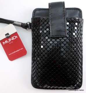   Sequin Mesh Cell Phone Gadget Wallet Case NWT $25 077979041693  
