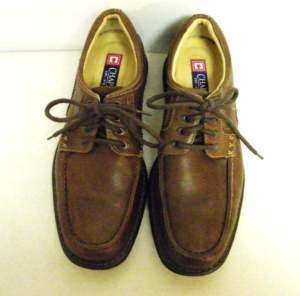 CHAPS Brown Tie Loafers Oxfords Shoes Mens 8 M  