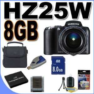  Samsung HZ25W 12.4MP Digital Camera w/24x Optical Zoom 