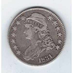  1831 Capped Bust Half Dollar 