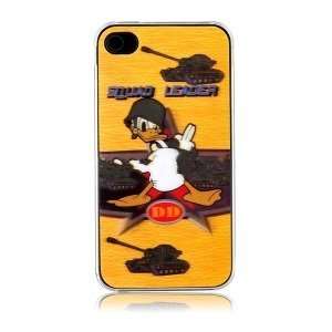  3D Donald Duck Back Case for iPhone 4 Cell Phones 