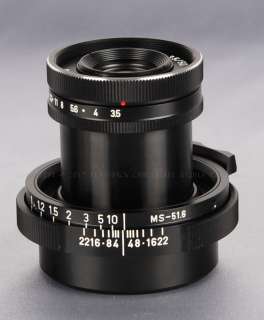   MS OPTICAL APOQUALIA 50mm f/3.5 Lens for Leica LTM APO Heliar #007305