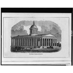  Capitol,Indiana,Indianapolis,buildings,domes,columns,carts 
