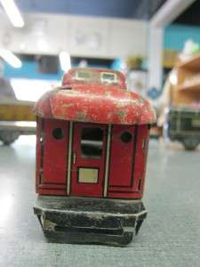 Marx Vintage Tin Wind Up Streamline Train Set & Track ATTIC FIND 4 