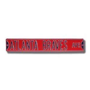 Atlanta Braves Avenue Sign