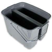 OdoBan Commercial Divided Pail Janitorial Cart 19 qt.  