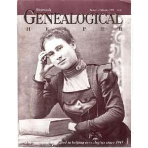   Genealogical Helper January/february 1992 GENEALOGICAL PUBLISHING CO