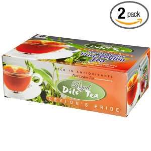 Dils Royal Tea, Pure Ceylon Orange Pekoe Tea, 100 Count Foil 