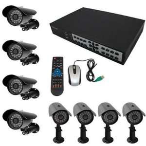  Aposonic 8 CH 8 Camera Surveillance System Electronics