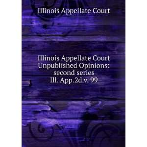  Illinois Appellate Court Unpublished Opinions second 