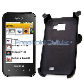 Black Holster Cover Case for Samsung Transform / M920  