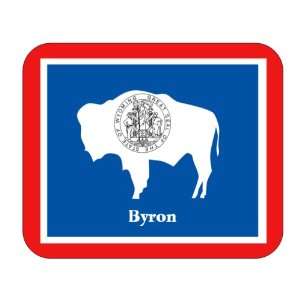  US State Flag   Byron, Wyoming (WY) Mouse Pad Everything 