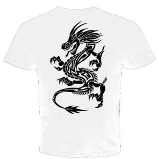 Black Dragon tattoo chinese Asian New T shirt MMA UFC  