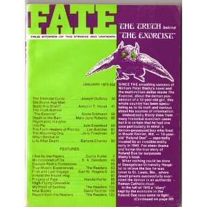 Fate, January 1975, Vol. 28, No. 1, Issue 298  Books