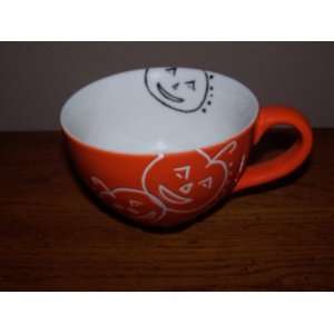  Starbucks Orange Halloween Coffee Mug Cup 