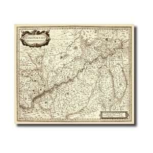 Antiquarian Map Ii Giclee Print 