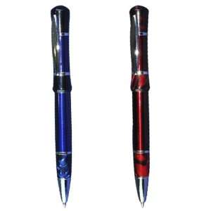  Romeo Metal Ballpoint Pen, Twist Action, 5.25, Blue and 