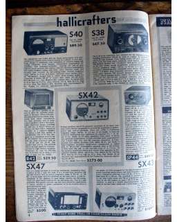 VTG 1949? Hallicrafters Model S 55 AM FM Tube Radio Ham Broadcast 