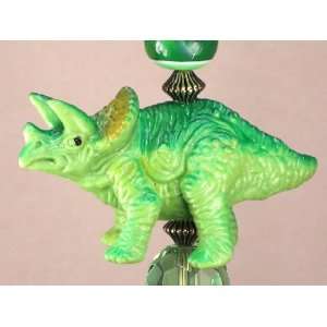 Triceratops Dinosaur Kids Light or Ceiling Fan Pull